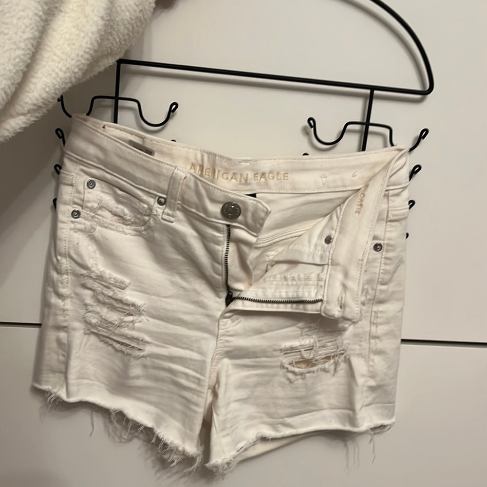 American eagle jean shorts